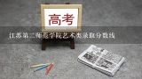 江苏第二师范学院艺术类录取分数线,江苏省2022年徐州师范大学分数线