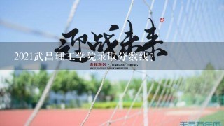 2021武昌理工学院录取分数线？