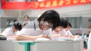 云南中医药大学分数线