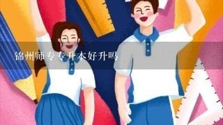 锦州师专专升本好升吗