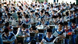 湖南第一师范学院音乐学院录取分数线