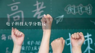 电子科技大学分数线