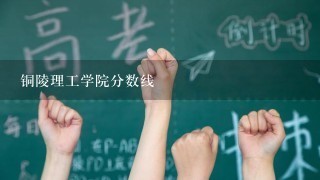 铜陵理工学院分数线