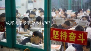 成都大学录取分数线2021