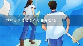 济南大学泉城学院专业分数线