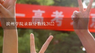 滨州学院录取分数线2022