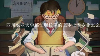 4川农业大学都江堰校区的2本土木专业怎么样，今年调档线是多少？