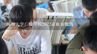 扬州大学广陵学院2022录取分数线