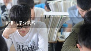 河北大学分数线