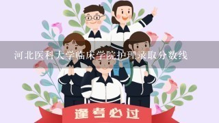 河北医科大学临床学院护理录取分数线